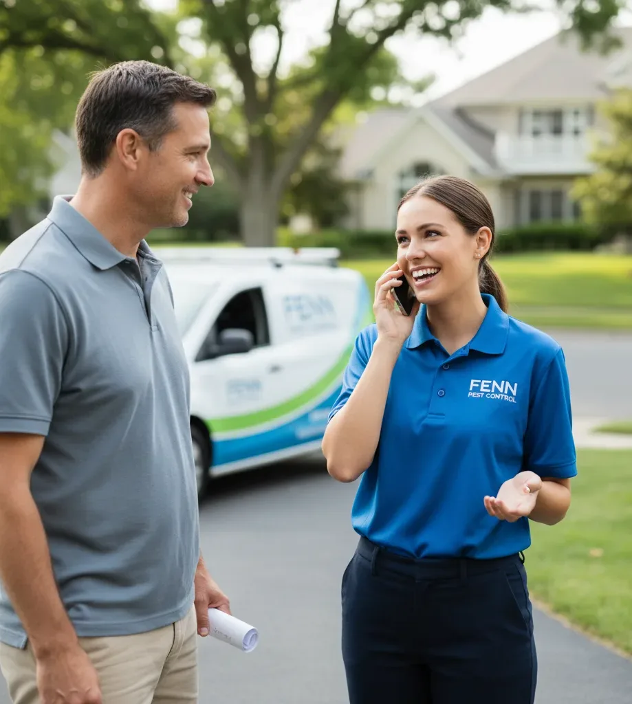 Fenn Pest Control customer support in Neenah
